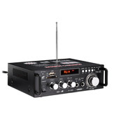 HIFI 220V 12V CH2.0 Amplificatore per auto domestico Bluetooth Rapporto segnale / rumore 90BP con controllo remoto