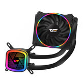 DarkFlash DT120 Water Cooling Fan Ice Tower Water Cooler with RGB 120mm 4Pin PWM CPU Cooling for Inetel AMD CPU
