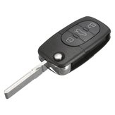 Araba Flip Kesilmemiş Anahtar Girişi Uzakdan Kumanda Audi için Fob 4 Düğme A4 A6 A8 S4 S6 S8 TT