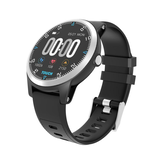 Μπακέι Ε101 ECG PPG Dual Monitor Πίεση αίματος IP67 Μήνυμα κλήσης Push Fitness Tracker Smart Watch