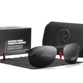KDEAM 2021 Gepolariseerde zonnebril HD Ultralight UV400 Anti-Glare Rijden Zonnebril met opbergdoos