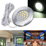Karavan Kamyon Van Motorhome Tekne için 12V 21 LED Spot Işık Tavan Lambası