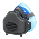 Máscara de gás com filtro facial. Protege contra poeira, tinta, pulverização e fumaça. Antineblina e segurança contra neblina.