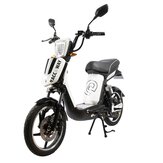 [EU Direct]  RACCEWAY® E-BABETA® MOTOE-1B Electric Scooter 48V 12AH 250W 18inch Tires 45KM Mileage 120KG Payload Electric Motorcycle EEC COC