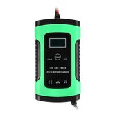 Araba Motosiklet Kurşun Asit Batarya Agm Jel Islak EU Priz 12V 6A Darbe Onarımı LCD Batarya Şarj Cihazı