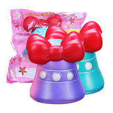Bow-Knot Bell Weich 12CM Jumbo Langsam Steigendes Weiches Spielzeug Geschenksammlung Mit Verpackung