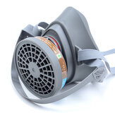 Siliconen Gasmasker Anti-Stof Respirator Filter Kiem Chemische Veiligheidsbescherming