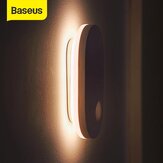 Baseus® PIR Motion المستشعر Night ضوء Human Induction Backlight Magnetic LED ضوء مصباح جداري قابل لإعادة الشحن للمنزل من ZigBee