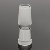 Adaptador de alargamento de vidro que conecta a junção à terra 24/29 masculina à fêmea 19/26 de laboratório de vidro comum
