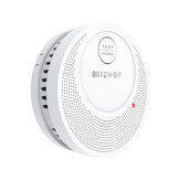 BlitzWolf® BW-OS1 Détecteur de fumée autonome Capteur d'alarme incendie rechargeable