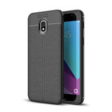 Bakeey Litchi Leather Soft TPU Protective Case for Samsung Galaxy J3 2018 US Version