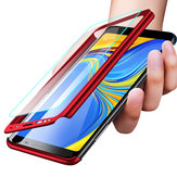 Чехол-обложка Bakeey 360° Полное тело Компьютер Front+Back с защитным стеклом для экрана для Samsung Galaxy A9 2018/A7 2018/A8 2018/A8 Plus 2018