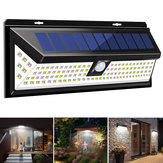 1200LM 120 LED 3 modalità solare Potenza PIR Lampada da parete con sensore di movimento per esterni impermeabile IP65 