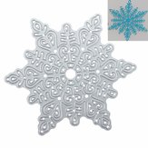 Troqueles de corte de Navidad de copo de nieve de metal para hacer tus propias decoraciones de álbumes de recortes y tarjetas de papel
