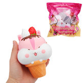 Yummiibear Poli Hamster Eiscreme Squishy 14cm Lizenziert Langsam Steigend Mit Verpackung Kollektion Geschenk Soft Spielzeug