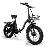 [CZ STOCK]CMACEWHEEL Y20 48v 15Ah 750W 20in összecsukható elektromos kerékpár 3 üzemmód 45km/h Max sebesség 60-100km tartomány Tárcsafék E kerékpár
