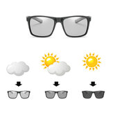 Herren Photochrome Sonnenbrillen Sport Fahren Outdoor-Sonnenbrillen