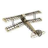 Tiger Moth 1000mm Szárnyfesztávolság Balsa Wood Retro Biplane Training RC Repülőgép KIT oktató kezdőknek