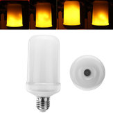 E27 5W Three Modes Yellow SMD2835 99LEDs Flame Light Bulb for Decoration AC220V