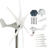 200W 12V/24V Wind Turbine Generator Home Power 3/5/6pcs Blades