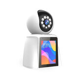Guudgo 2K 3MP 2.8-дюймовый экран WiFi-камера Автоматическое слежение за домашней безопасностью Голосовой вызов в обе стороны Мониторинг младенцев Камера IP
