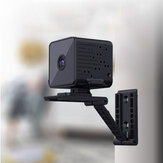 Câmera IP Mini inteligente sem fio Xiaovv V380-W2 1080P com bateria AP Conexão sem fio IP Detecção de movimento IA Visão noturna infravermelha Monitores de bebê