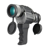 Télescope monoculaire IPRee® AD 10X50 avec conception à angle ultra-large, revêtement multicouche FMC et HD pour le camping et la chasse avec poignée.