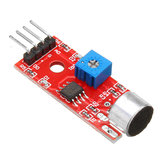 Módulo de detección de sonido de voz KY-037 de 4 pines con transmisor de micrófono para Smart Robot Car Geekcreit para Arduino (productos compatibles con las placas oficiales de Arduino)