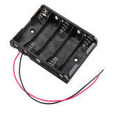 5 Slots AA Batterij Box Batterijhouder Bord voor 5 x AA Batterijen DIY kit Behuizing