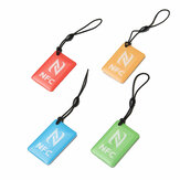 4PCS Su Geçirmez NFC Etiketler NDEF Ntag216 13.56mhz RFID Akıllı Kart 