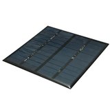 Painel de carregamento solar policristalino 12V 3W para dispositivos de baixa potência