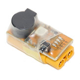 En ligne Batterie Alarme de tension avec LED XT60 Plug pour 2-6s Lipo Batterie