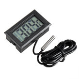 10Pcs 1M Termômetro Eletrônico Digital FY10 Embutido para Medição de Temperatura Interna e Externa