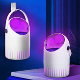 Elektrische muggenlamp op usb-aansluiting met stille LED verlichting en fotokatalysator tegen muggen en vliegen