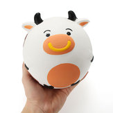 Squishy Cow Ball Jumbo 15см Медленная роспись коллекции Подарочный набор Cute Soft Squeeze Toy