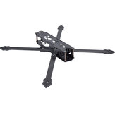 Cadre en fibre de carbone SHARK X9 de 9 pouces avec empattement de 342 mm et bras de 4 mm pour drone RC de course FPV Pèse 158 g