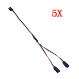 Cable de extensión Y de servo RC de 30 cm y 5 unidades para modelos RC