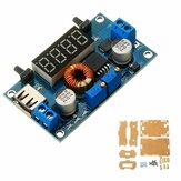 DC 5-36V to DC 1.25-32V 5A Constant Voltage Constant Current Step Down Power Supply Module with Display and Shell