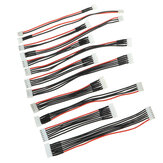 5Pcs 10/15cm 22AWG Balance Cable Female Male Silicone Charger Wire JST Connector Plug for RC Model