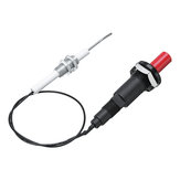 Universal Piezo Spark Plug Ignition Set With 30cm Cable Push Button Igniter For Gas Grill BBQ