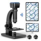 INSKAM 315W HD 2000X WIFI Digital Microscope Dual Lens USB Microbiological Observation Industrial Microscopes Profession Welding Video Magnifier for Android IOS PC