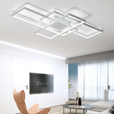 Luminária de teto para quarto AC200V-240V 105x60CM Moderna Minimalista LED Luminárias de sala de estar Criativas Iluminação atmosfera retangular para casa
