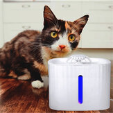 نافورة مياه للشرب للحيوانات الأليفة من Bakeey 3L LED مضيئة بصرية آلية شرب نافورة تداول المياه ماكينة سقي الكلاب مستلزمات القطط