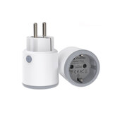 MoesHouse WiFi Smart Plug Socket 16A 3680W AC 85-250V 50/60Hz Smart Timer Steckdosenüberwachung Unterstützung Tuya Apple Funktioniert mit Google Zuhause Alexa