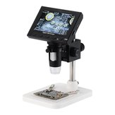 Ψηφιακός ηλεκτρονικός μικροσκόπιο DM4 USB 4.3 ιντσών με οθόνη LCD VGA μικροσκόπιο 1280 * 720 με 8LED για επισκευή πλακετών PCB