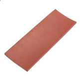 203x76x5mm Red Silicone Rubber Sheet Chemical Heat Resistance Plate