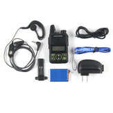 BaoFeng Mini Walkie Talkie BF-T1 UHF 400-470MHz 1W 20CH Kicsi Mini Hordozható Ham FM Kétirányú Rádió fülhallgatóval