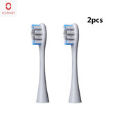 Testine di ricambio Oclean P2 2 pezzi adatte a tutti i modelli di spazzolini da denti Oclean - grigio