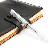 Transparent Fountain Pen 0.5mm Fine Nib Steel Ink Pens For Office Supplies School Gift Supplies     