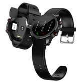 TenFifteen F6 4G 1 + 16G horloge telefoon AMOLED touchscreen GPS Smart horloge Fitness-oefenarmband